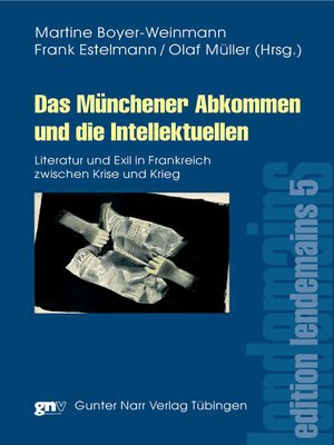 cover image of Das Münchener Abkommen und die Intellektuellen